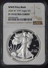 2020-W V75 American Silver Eagle - NGC PF70 Ultra Cameo - ✪COINGIANTS✪