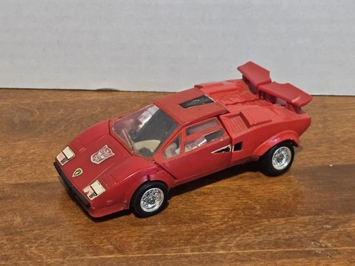 Vintage 1984 Transformers Generation 1 G1 Sideswipe Action Figure
