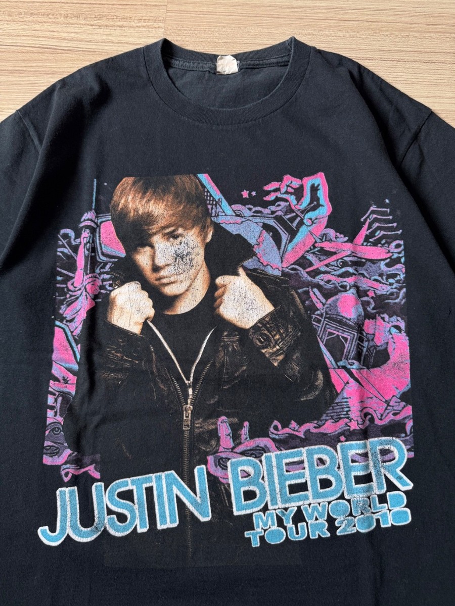 Justin bieber - My world tour t shirt | eBay