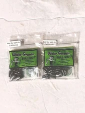 2 Packs Water Gremlin Bull Shot Sinkers 1/4 oz.