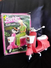 Vintage 1978 Motorroller Barbie StarCycle mit OVP Roller Mattel #2149 Vespa