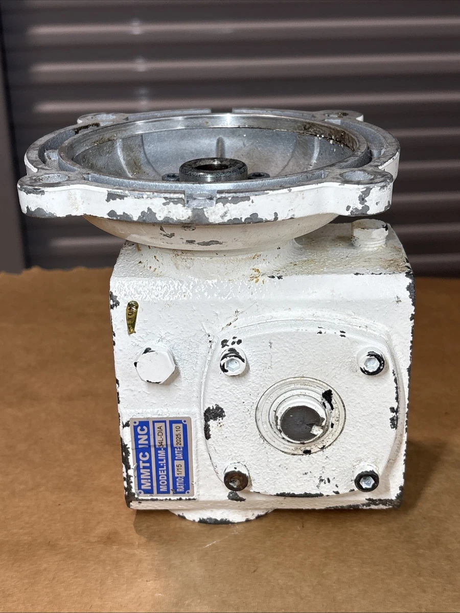 MMTC INC LIM-34L-DIA Right Angle Worm Gear Reducer 15:1 Ratio photo 3