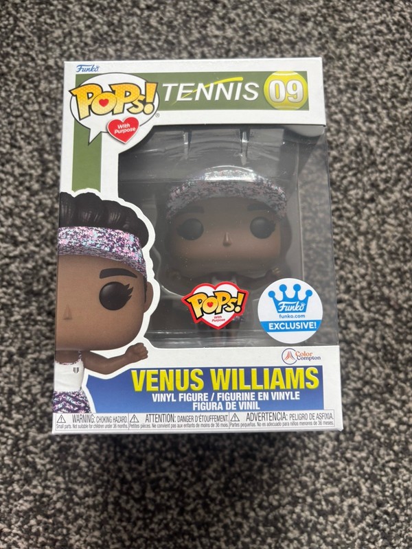 Venus Williams 09 Funko Pop Pops With Purpose Exclusive