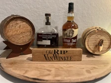 Old Rip Van Winkle Kentucky Bourbon Barrel Stave Sign Gift For Bourbon Lovers