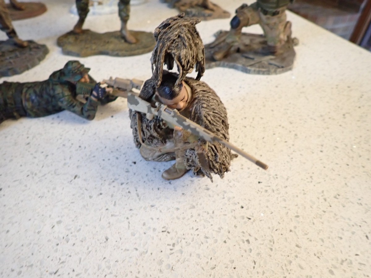 Set of 11! McFarlane's Military Army Infantry Action Figure Series