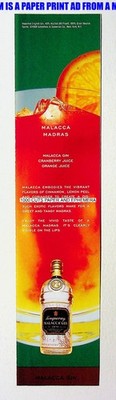 Tanqueray Malacca Gin 1999 Trade Print Magazine Ad Alcohol Poster ADVERT