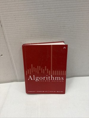 Algorithms Fourth Edition by Robert Sedgewick & Kevin Wayne Hardcover 2011