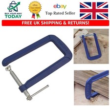 FAIG8DT 200mm Deep Throat G-Clamp - Durable Alloy Steel with 85mm Capacity