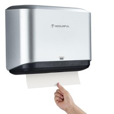 Trifold C Fold Paper Towel Wall Mount Bathroom Towel Dispenser Holder