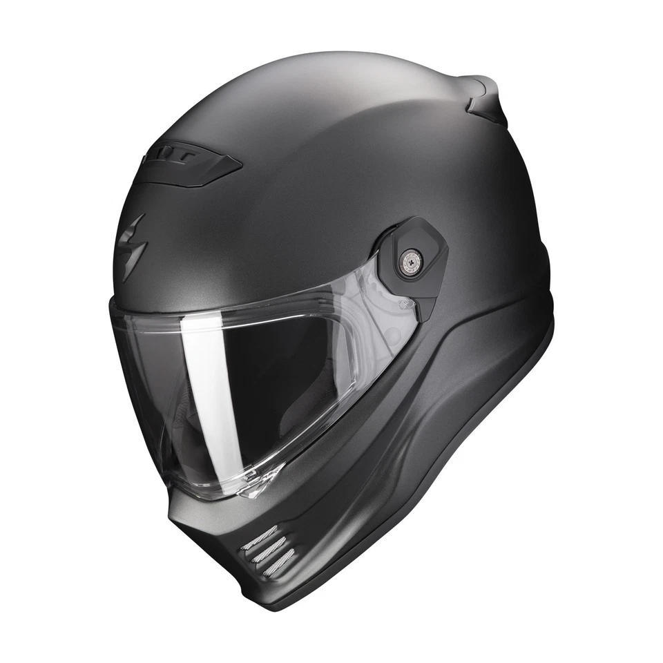 Casque De Moto Scorpion Covert-FX Streetfighter (Noir Mat) Taille: S (55) - Photo 1/1