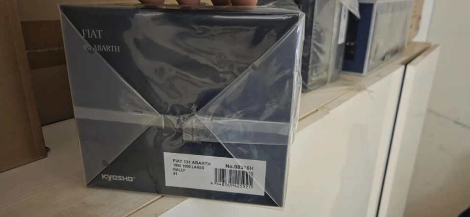 FIAT 131 ABARTH N 1 WINNER RALLY 1000 LAKES 1980 M.ALEN - I.KIV KYOSHO KY8376H - Immagine 4 di 4