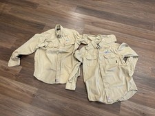 Men&rsquo;s Ariat Large Flame Retardant Button Up Shirts LOT Of 2