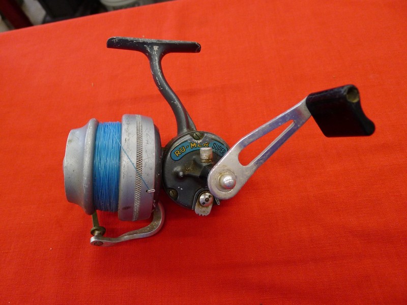 RU-MER Super 1/2 Bail Spinning Reel France Surf Fishing Vintage Nice