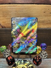 Pokemon Alakazam ex 215/091 SV4.5: Paldean Fates Full Art Ultra Rare Holo NM on eBay