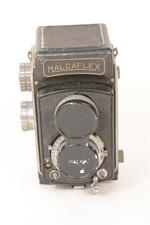 Vintage MALCAFLEX TLR Camera Horinor Anastigmat 7.5cm with case - AS IS