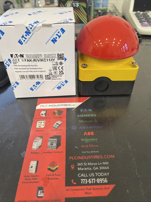 MOELLER EATON FAK-R/KC11/I Palm Switch – Genuine German-Made, New In Box (Not From China)