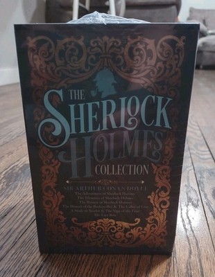 NEW SEALED Sherlock Holmes Collection 6 Book Box Set Gift Edition Hardcover