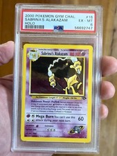 2000 Pokémon Gym Challenge - Sabrina's Alakazam 16/132 - Holo - PSA 6 on eBay