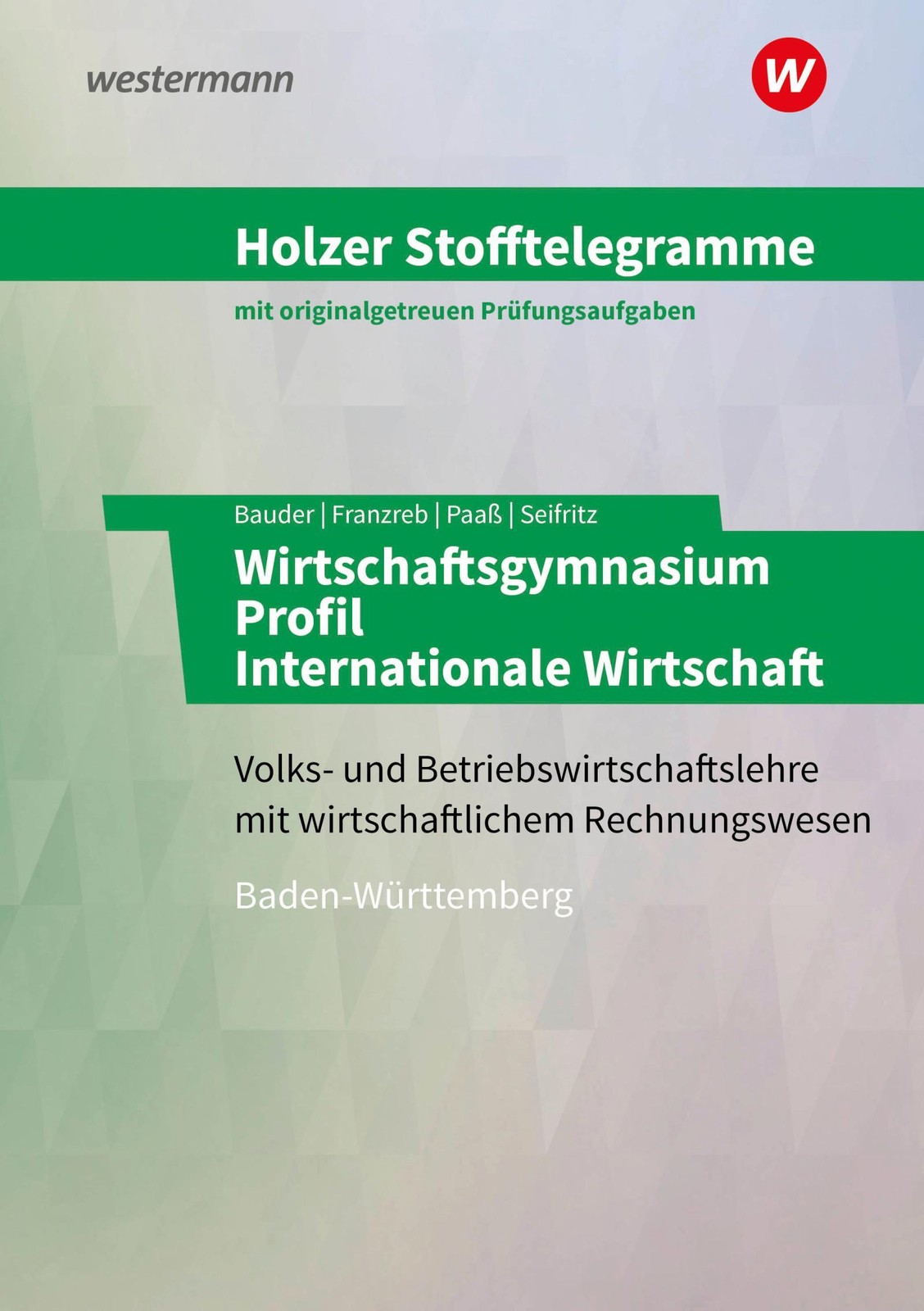 Holzer Stofftelegramme Baden-Württemberg - Wirtschaftsgymnasium Volker Holzer