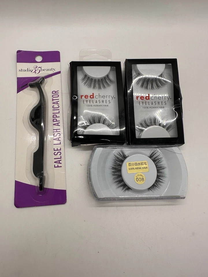 Lot Of Eyelashes And Applicator - Image 2 of 3