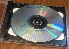 emachines Restore CDs T1400 Ver. 1.1 Computer Backup Software Discs