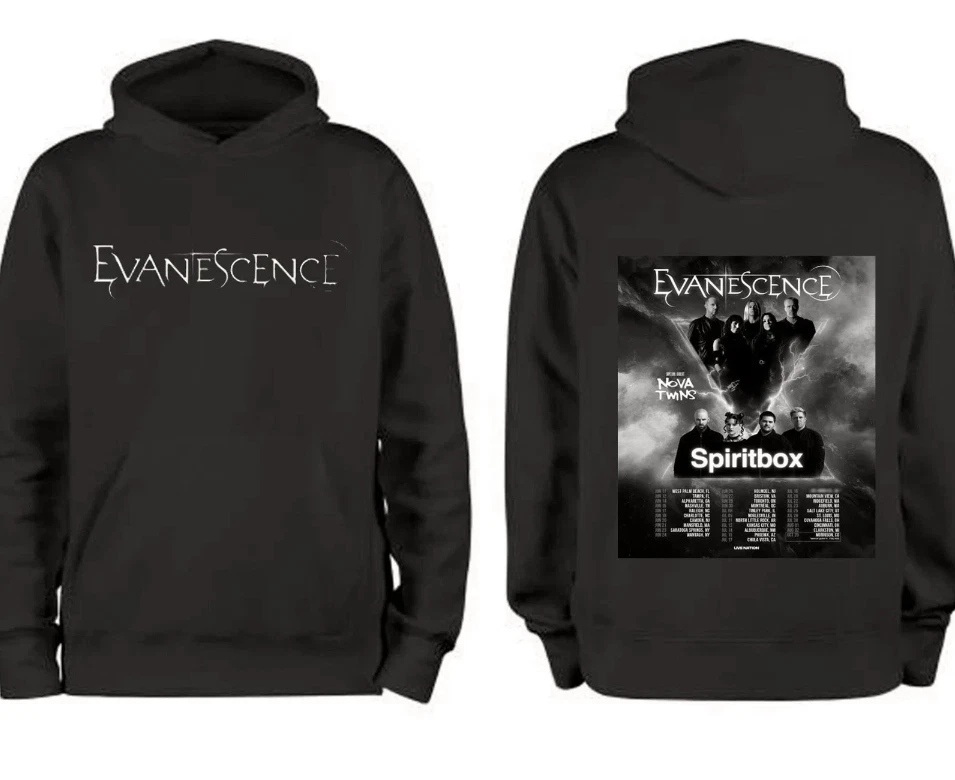 Evanescence Books North American Tour 2026 Hoodie