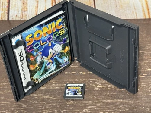 Sonic Colors (Nintendo DS, 2010) Complete w/Manual CIB - Tested Video Game