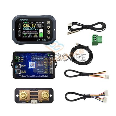 KG-F 100A 400A 600A Coulomb Meter Voltage Current Battery Power Tester Ammeter