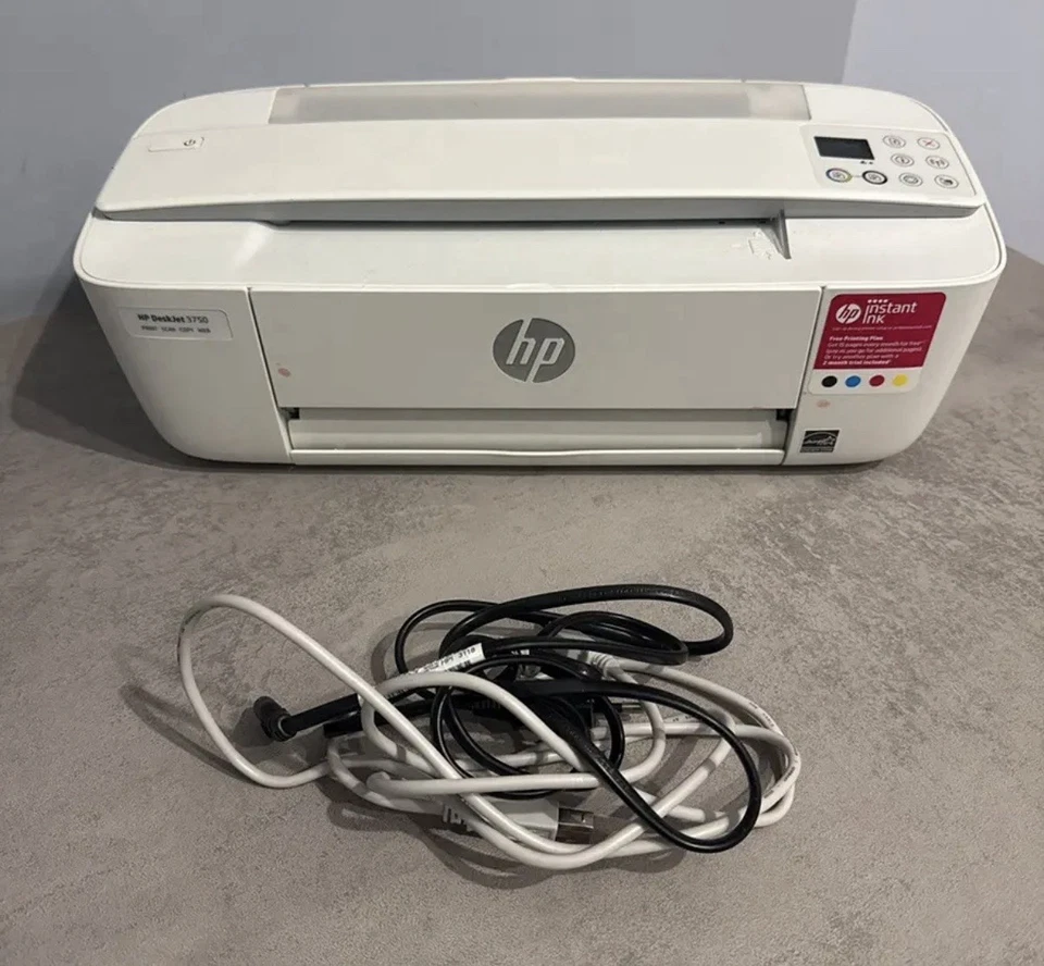 Computer Hp Intel Core i3 7th Gen + Stampante Hp Deskjet 3750 - Immagine 4 di 4