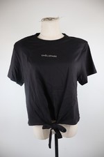 GAELLE PARIS Mujer Talla 3 Informal Vintage Camiseta Manga Corta Algodón Negro