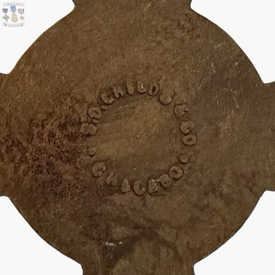 WW1 US ARMY NATIONAL GUARD ARMORY SHARPSHOOTER MARKSMAN BADGE