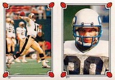 1987 Topps Stickers - #271 Bobby Joe Emonds / #121 Dave Wilson