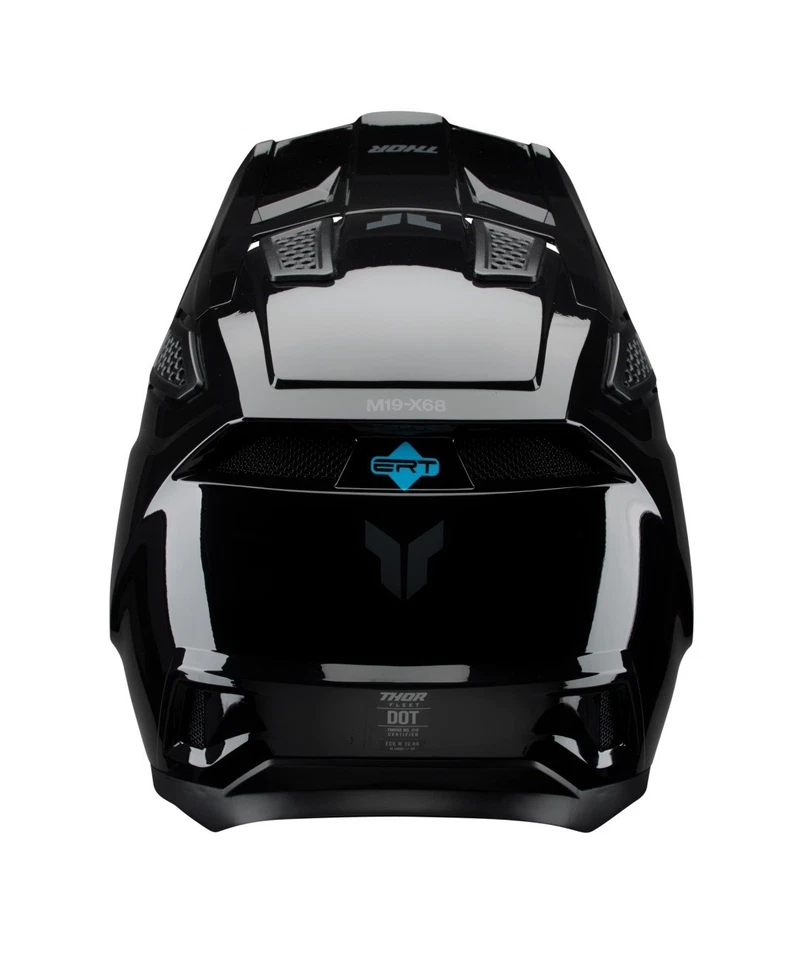 Casco Thor Fleet Cara Completa - Brillo Apagón - Adulto Talla Pequeña 0110-8965 Foto 3 de 4