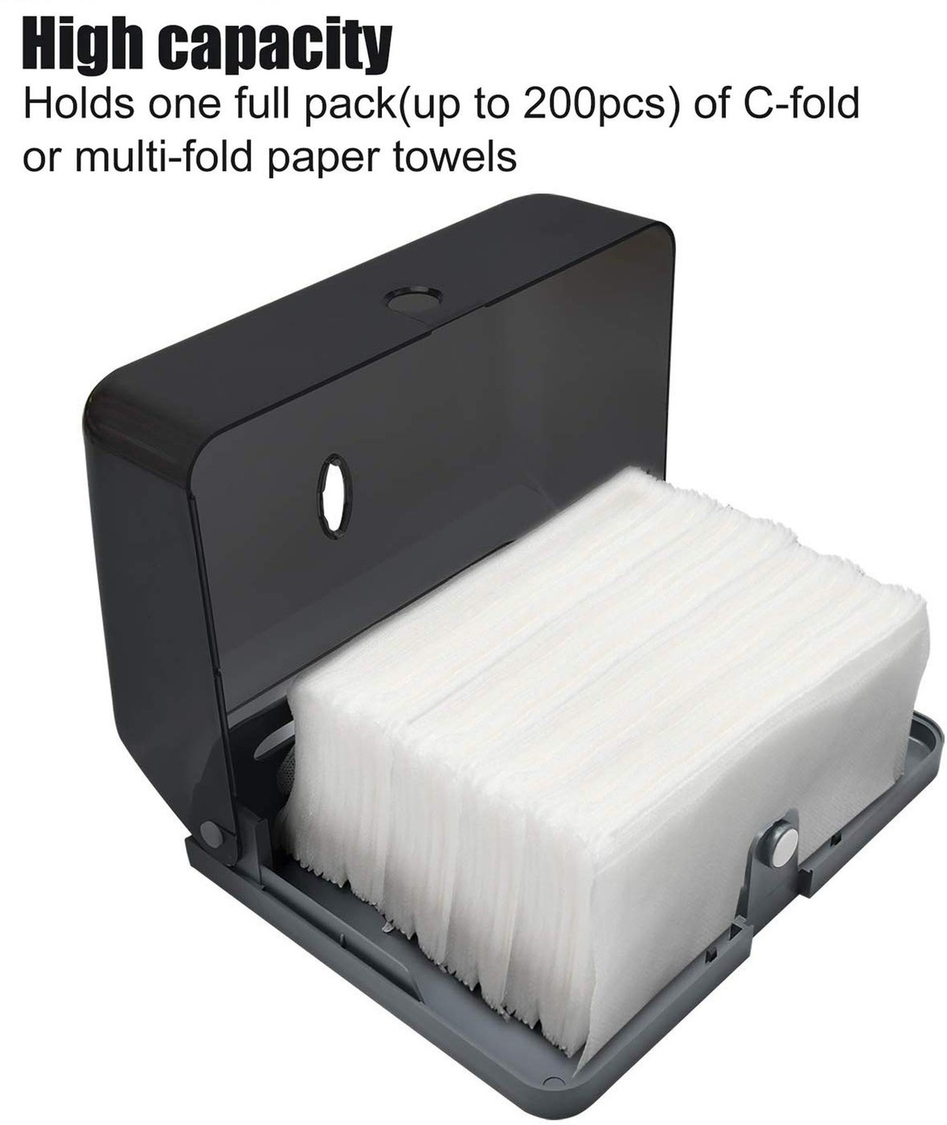 AILELAN Paper Towel Dispenser, Commercial Toilet Tissue Dispensers Wall Mount...