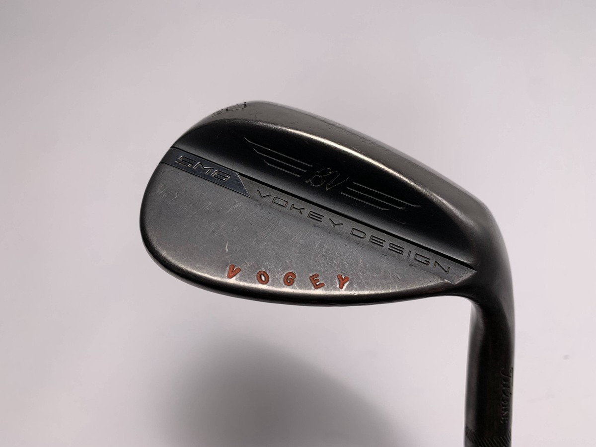 Titleist Vokey SM8 Jet Black Lob Wedge LW 60* 8 Bounce M