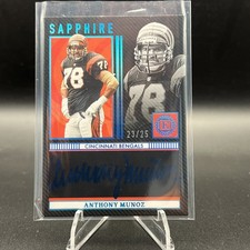 2023 Panini Encased Football Anthony Munoz Sapphire #SS-AM 08/25