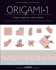 Origami, tome 1 : Pliages en papier pour petits et grand... | Buch | Zustand gut
