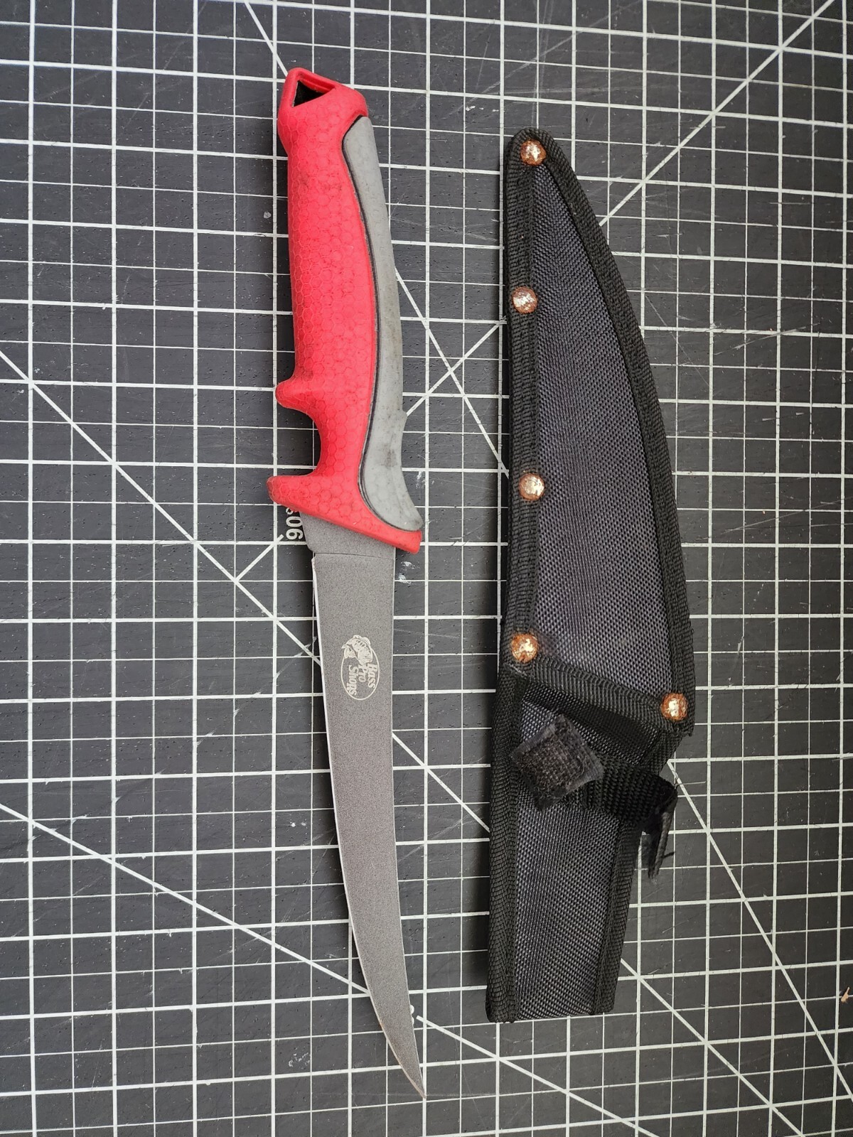 Fishing Knife Bass Pro Shop Fillet Knife XPS with Sheath. eBay