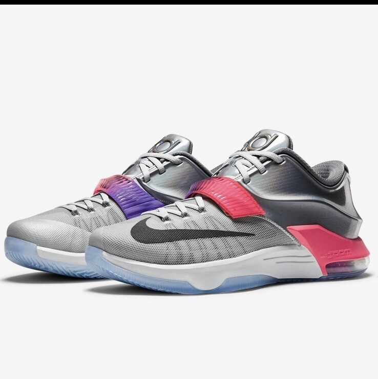 Nike KD 7 'All Star' Platinum Silver Basketball Shoes Nike KD 7 'All Star' Platinum Silver Basketball Shoes