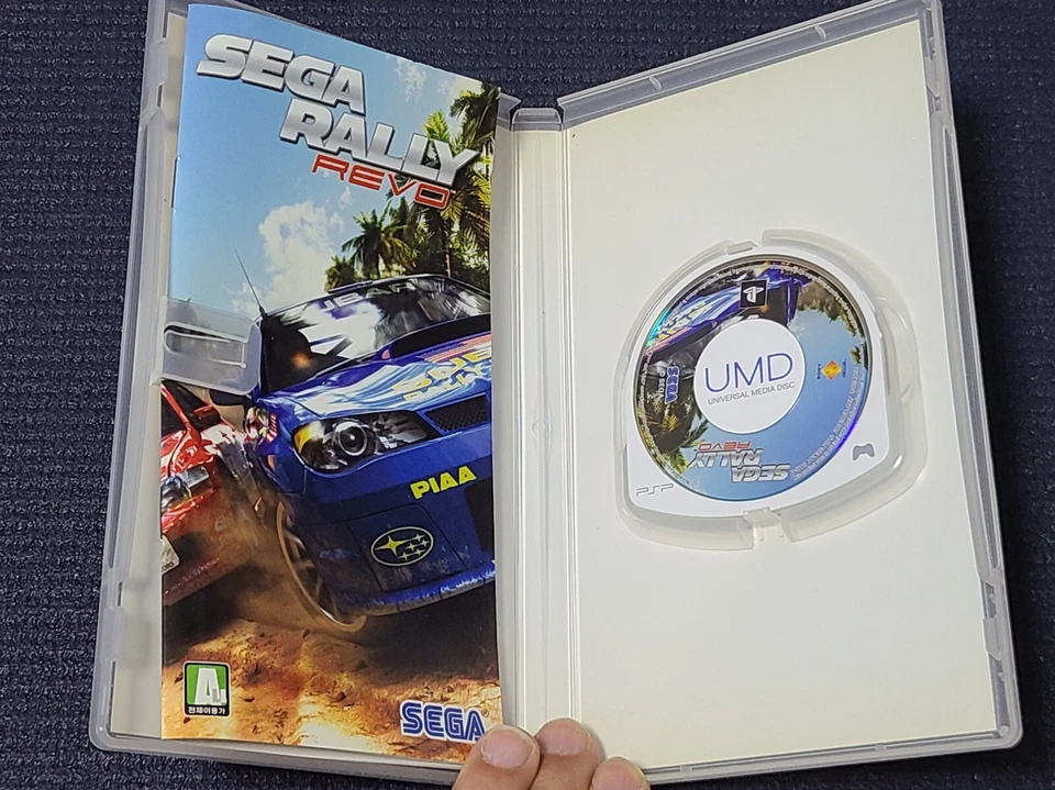 Sony PlayStation Portable Sega Rally Revo Retro Game Korean Version for PSP - Image 4 of 4