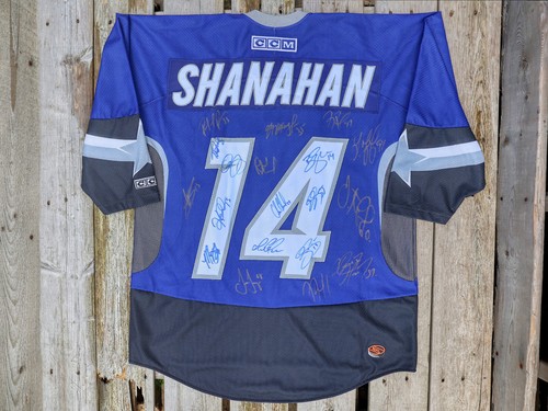 2002 NHL All Star Shanahan Jersey Signed Lemieux Roy Jagr Chelios Sakic Hasek