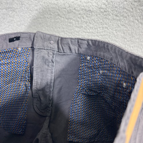 Bonobos Cordhose Slim Fit grau vorne flach Herren 36 x 36 (36,5 x 36) groß - Bild 8 von 11