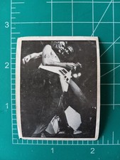 1984 ROCK STAMP MUSIC CARD STICKER Brazil QUIET RIOT KEVIN DUBROW CARLOS CAVAZO