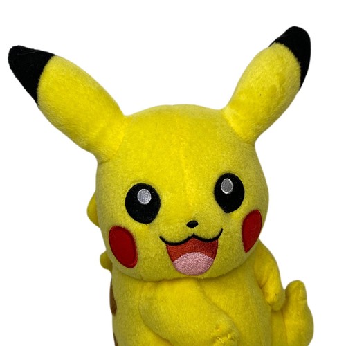 Official Licensed Pokemon Pikachu Plush Stuffed Toy 7" Pokémon Tomy - Picture 2 of 8
