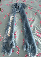 Tokyo Disney Resort Micky Mouse Scarf Cap Ears Muffler - Very Good Cond.