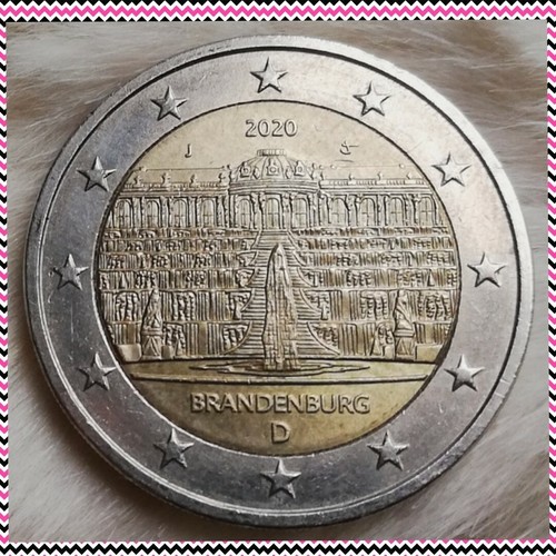 2 Euro Münze Brandenburg 2020 Wert 2 Euro Münze🦄 Deutschland_2020 Brandenburg Fehlprägung | eBay.de