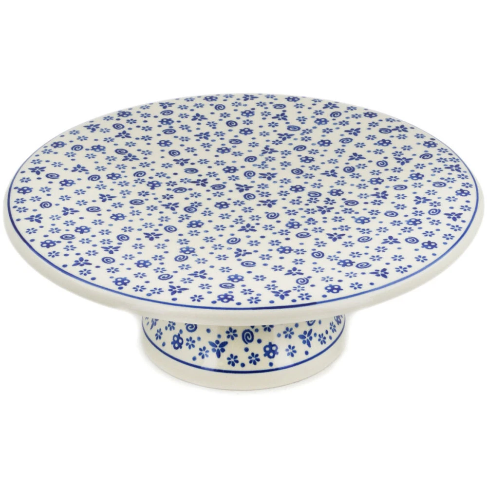 Polish pottery top cake stand
