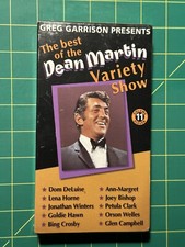 The best of the Dean Martin Variety Show Volume 11 VHS 