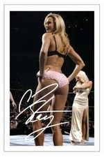STACY KEIBLER Signed Autograph 6X4 PHOTO Signature Print WWE WRESTLING Diva