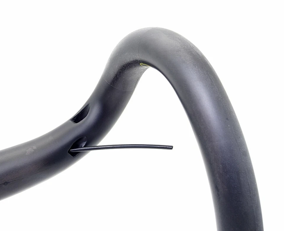 Manillar/barra de caída compacta de carbono Shimano PRO Vibe 31,8 mm x 40 cm se adapta a Di2 Foto 3 de 4